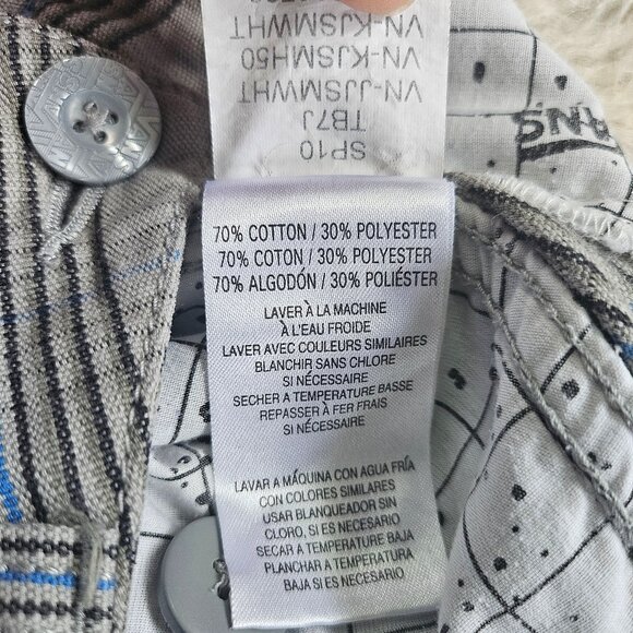 Vans Men’s Gray Striped Shorts Size 32 - Picture 8 of 10